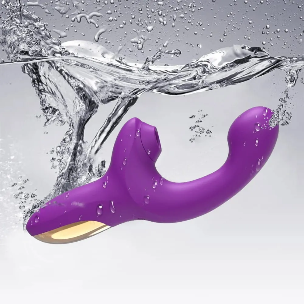20 Speeds Powerful Dildo Vibrator for Women Clit Sucker Vacuum Clitoris Stimulator Adults Goods Finger Wiggling Adults Sex Toy — image 3