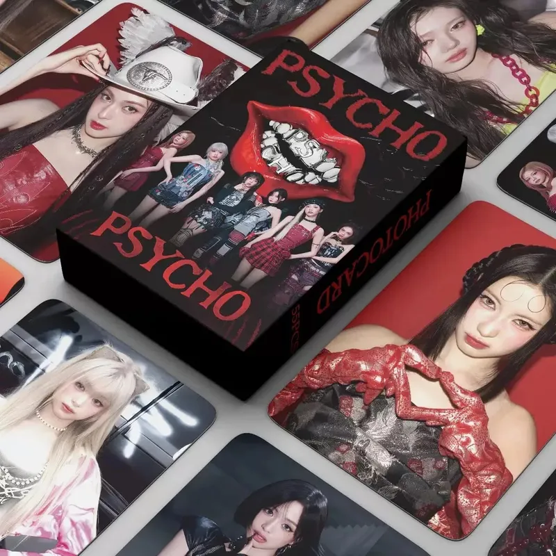 55PCS Kpop Hot Girls Group New Ablum "CHOOM" High Quality Photocards RUKA AHYEON RORA PHARITA RAMI ASA CHIQUITA HD Lomo Cards