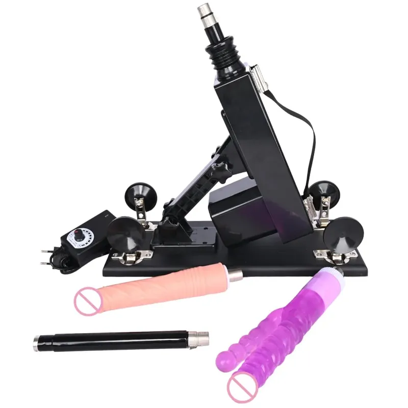 Mga Sikat na Sex Machine para sa Babae na Nag-masturbate Pumping Sex Gun Adjustable Speed ​​Love Machine para sa mga Babae，Mga Laruang Pang-Sex