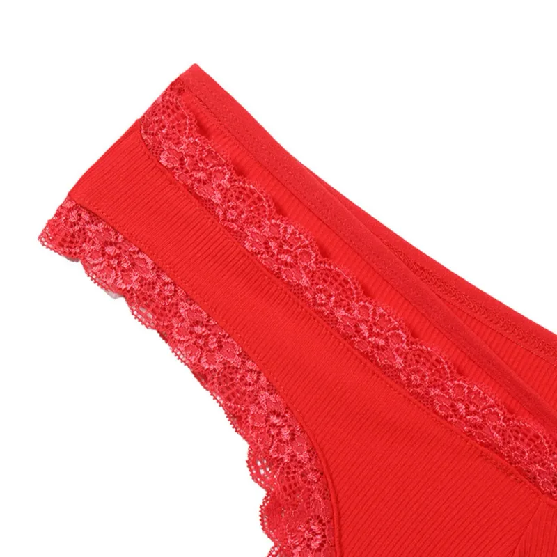 Men Lace Rrim Sissy Gay Seamless Briefs Underwear Mid Waist Bulge Pouch Lingerie Solid Men's Lace Edge Lingerie