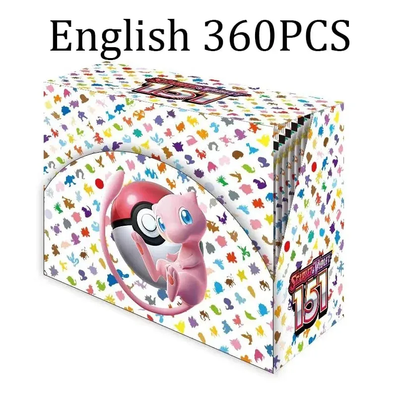 Pokémon PRISMATIC EVOLUTIONS SURGING SPARKS SCARLET&VIOLE 151 Booster Display Box Pokémon Booster Cards Játékkártyák