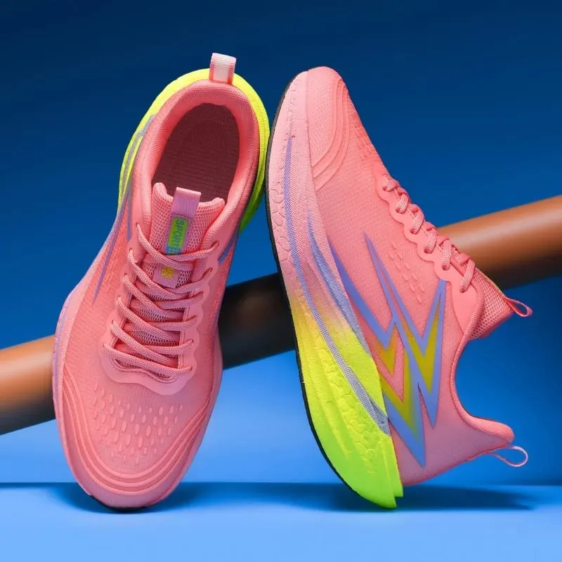 Marathon Men Running Shoes Speciality Sports Shoes Breathable Lightweight Carbon Board Women's Trend Athletic Sneakers Women