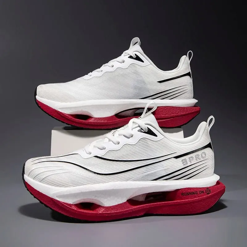 Marathon Men Running Shoes Carbon Board Casual Sneakers Breathable Tennis Sports Trainers Lightweight Women Athletic Sneakers
