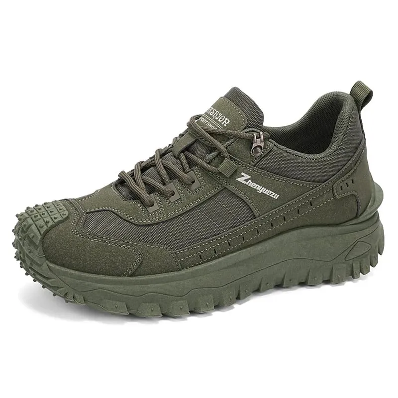 2026 New Men's Hiking Shoes Non-slip Wear-resistant Trekking Shoes Breathable Thick Sole Tactical Shoes Casual Sneakers for Men — image 6
