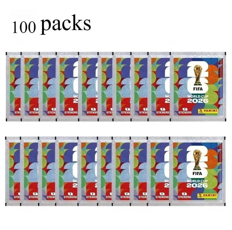 Hot Sales Panini Official 2026 FIFA World Cup Soccer Stickers Limited Edition Sticker Packs Fan Memorabilia gift Good Gift