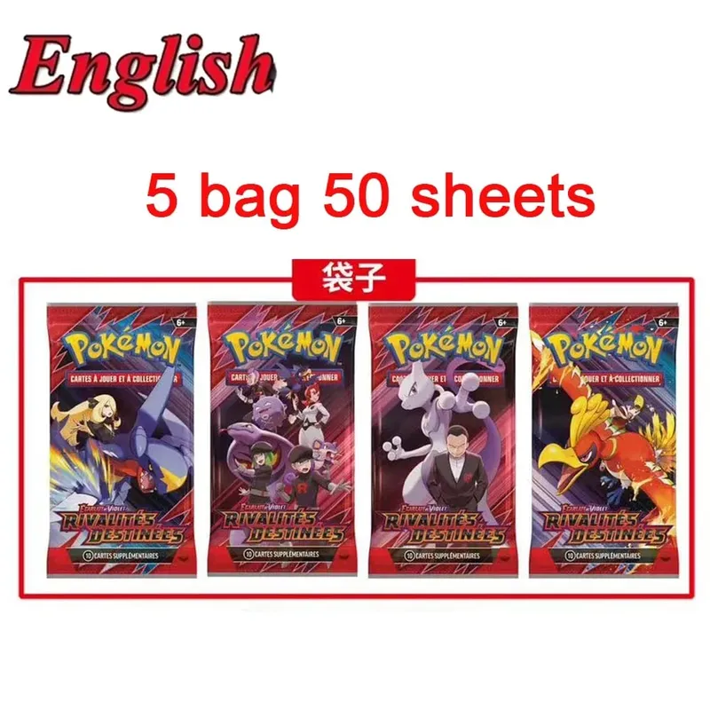 42pcs Pokémon Cards Battle Toys Lost Origin Pokémon Box with Anime Bank Pokémon Game Cards MEGA EVOLUTION for Childre