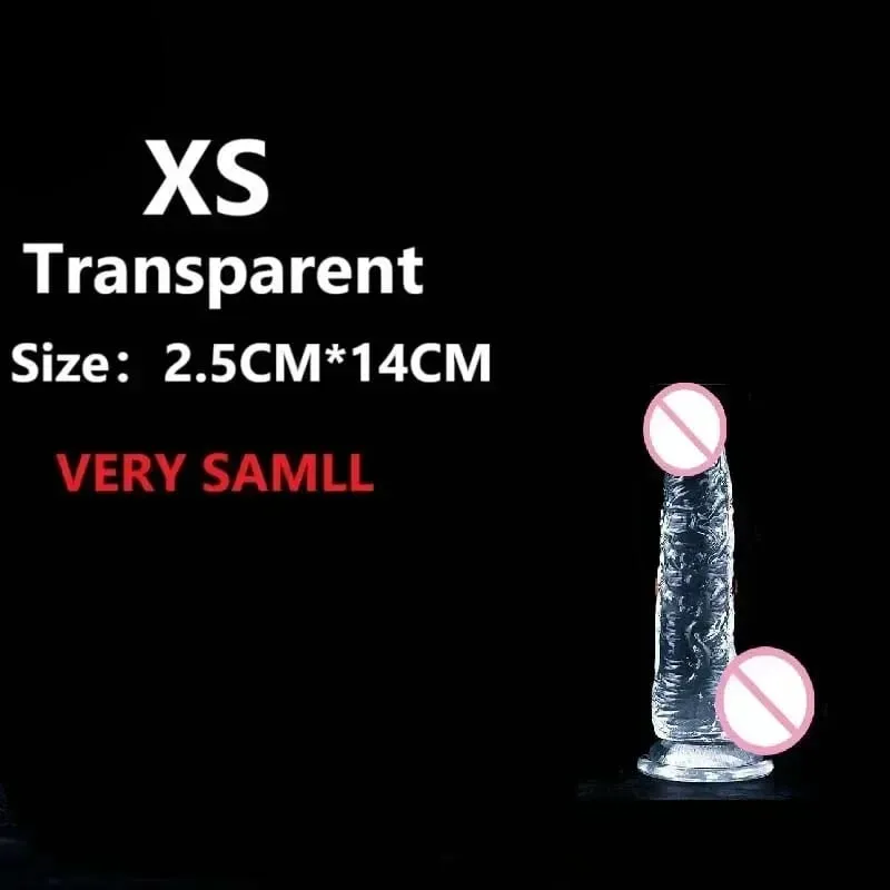 Transparent Realistic Dildo Strong Suction Cup Adult Sex Toys for Women Gay Anal Masturbation Realistic Dick Sex Toys Big Dick18