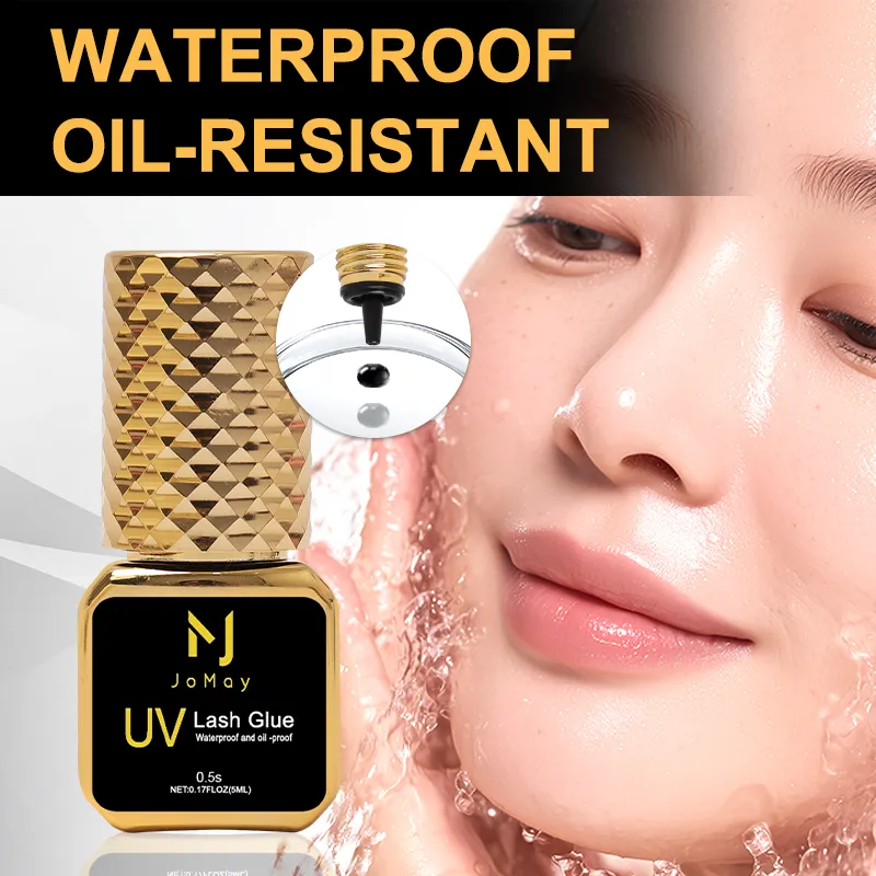 0.5Sec Eyelash Extension Glue Black Fast Dry UV Lashes Glue Black Eyelash Glue Lash Remover For UV Eyelash Extension