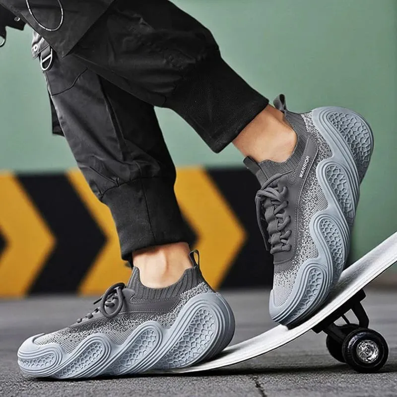 Warrior Original Brand Sports Shoes Summer Breathable Mesh Lightweight Running Shoes Wear-resistant Non-slip Casual Sneakers