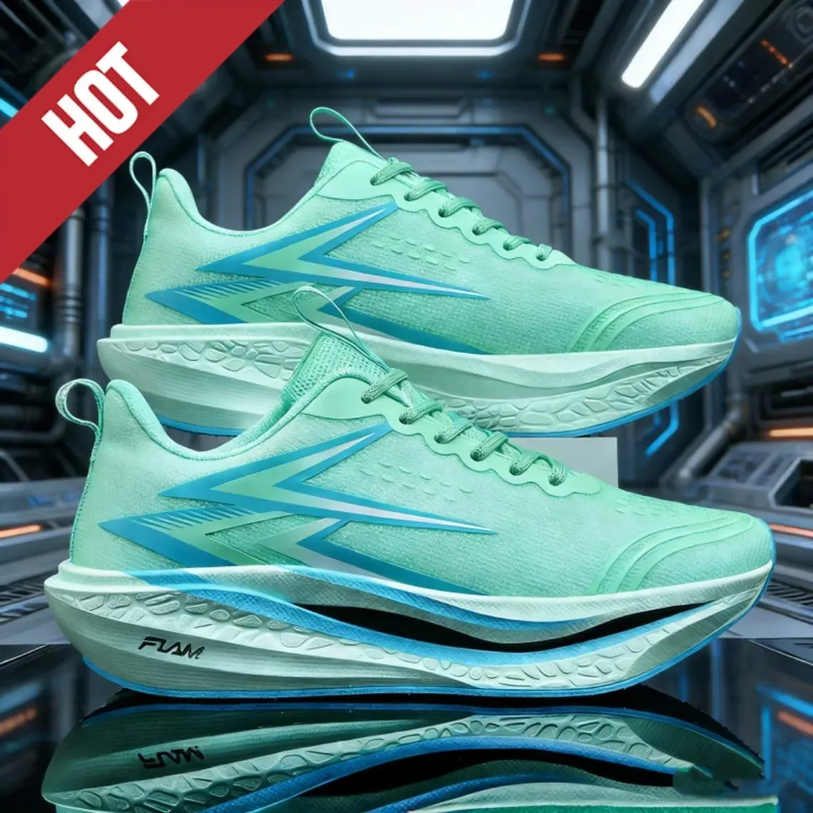 Men Women Carbon Plate Marathon Running Shoes Breathable Lightweight Non-Slip Racing Training Sports Athletic Sneakers