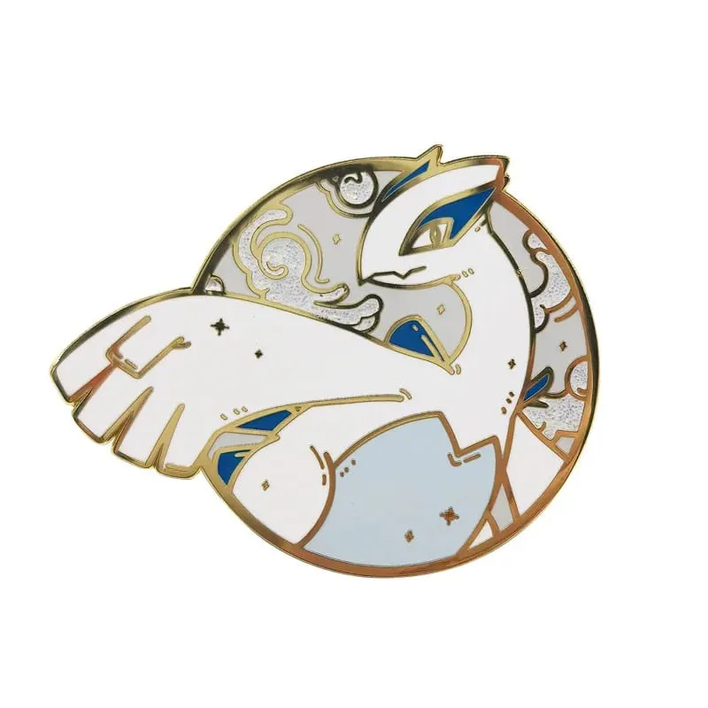 Anime Game Pokemon Hard Enamel Pins Cute Cartoon Gengar Brooches on Clothes Lapel Badges Metal Jewelry Accessories