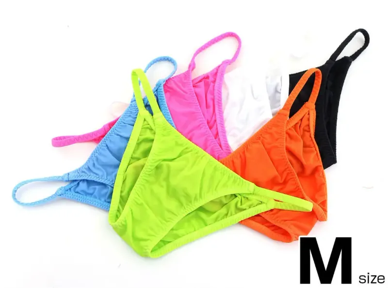 Sexy Men Large Triangle Briefs High Stretch Breathable Skin Friendly Male Underpants