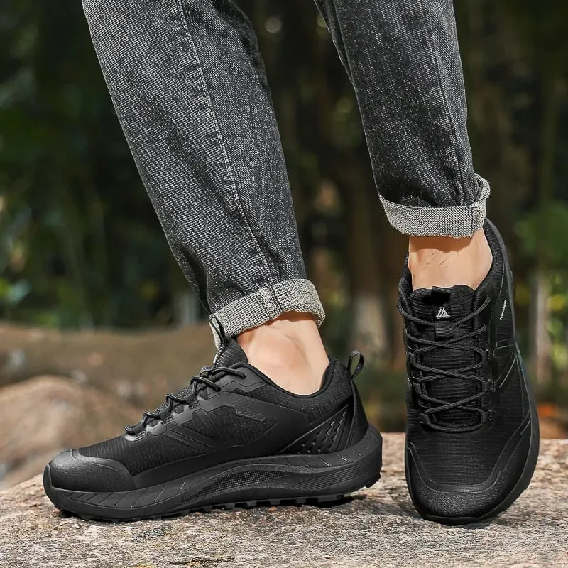 New Wide Head Sneakers Men's Outdoor Mountaineering Anti Slip Sneakers Spring and Autumn Fashion Leisure Travel Hiking Shoes