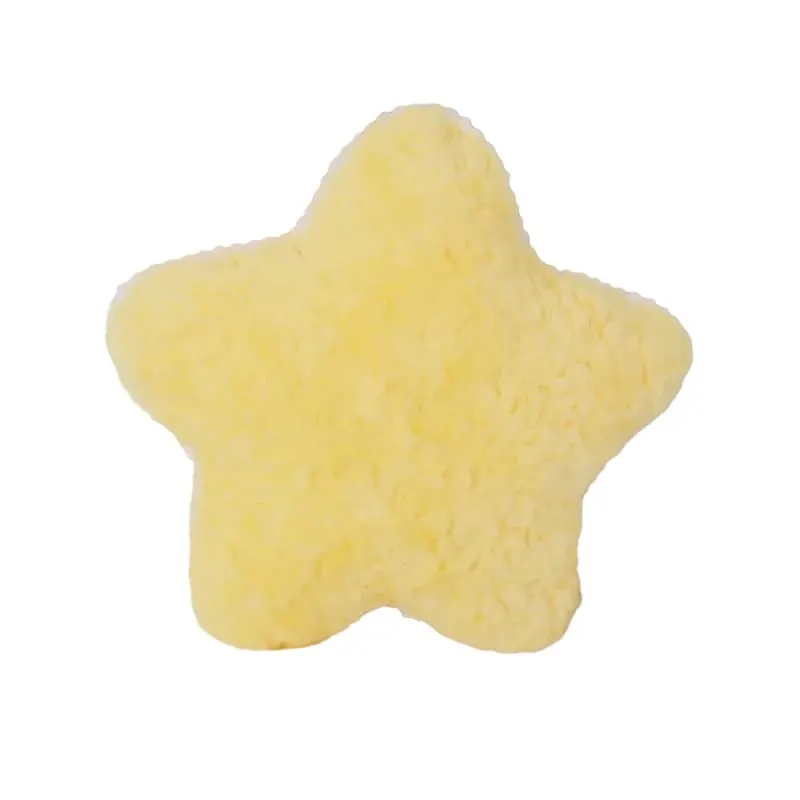 Colorful Sky Pillow Stuffed Moon Star Heart Plush Cushion Sofa Chair Back Support Plushie Decoration Gift