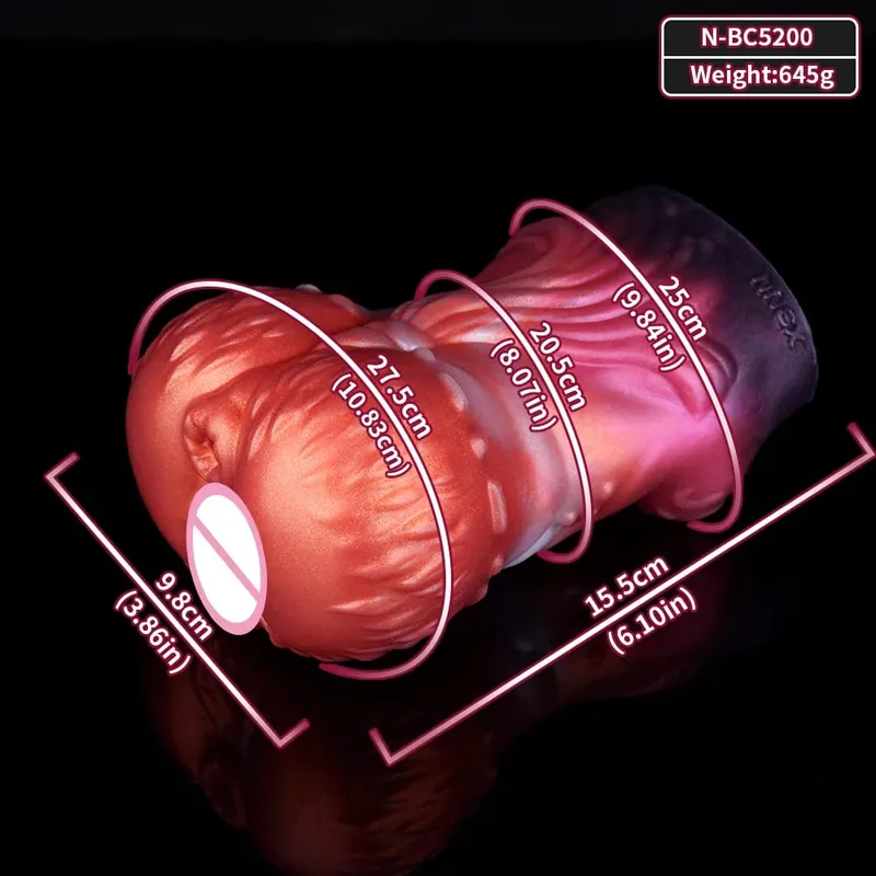 Animal Realistic Vagina Anal Male Masturbator Sex Toys for Men Silicone Pocket Pussy 3D Artificial Stroker Erotic Sex Toys