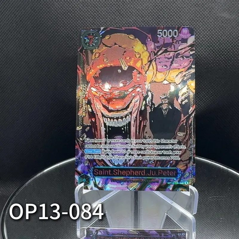 One Piece TCG OPCG English Character Card OP13 5 Siant Nusjuro Saturn Ju.Peter Warcury Mars Imu Deck Textured Foil Card