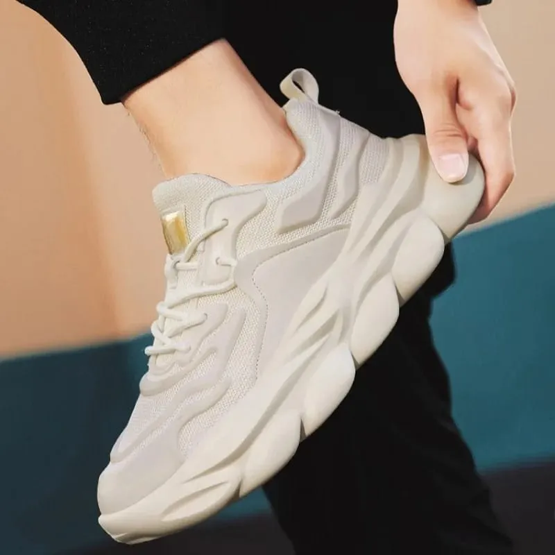 Casual Sports Footwear for Women Simple Fashion Appearance Soft Sole Breathable Fabric All Match Daily Street Outdoor Shoes