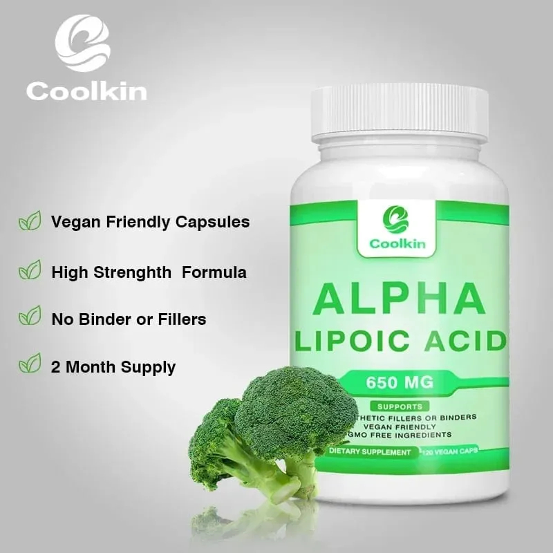 Alpha Lipoic Acid - for Nerve Health Circulation Brain Function Cognition Support Antioxidant Nutritional Supplement