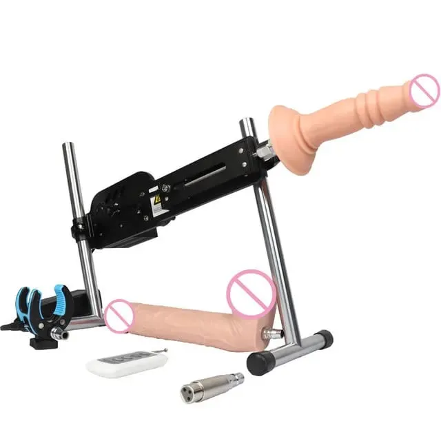 Máquina sexual mejorada con Control remoto, máquina de amor súper silenciosa, Ultra ajustable, Vac U Lock, 30db, 70W, con Big D gratis