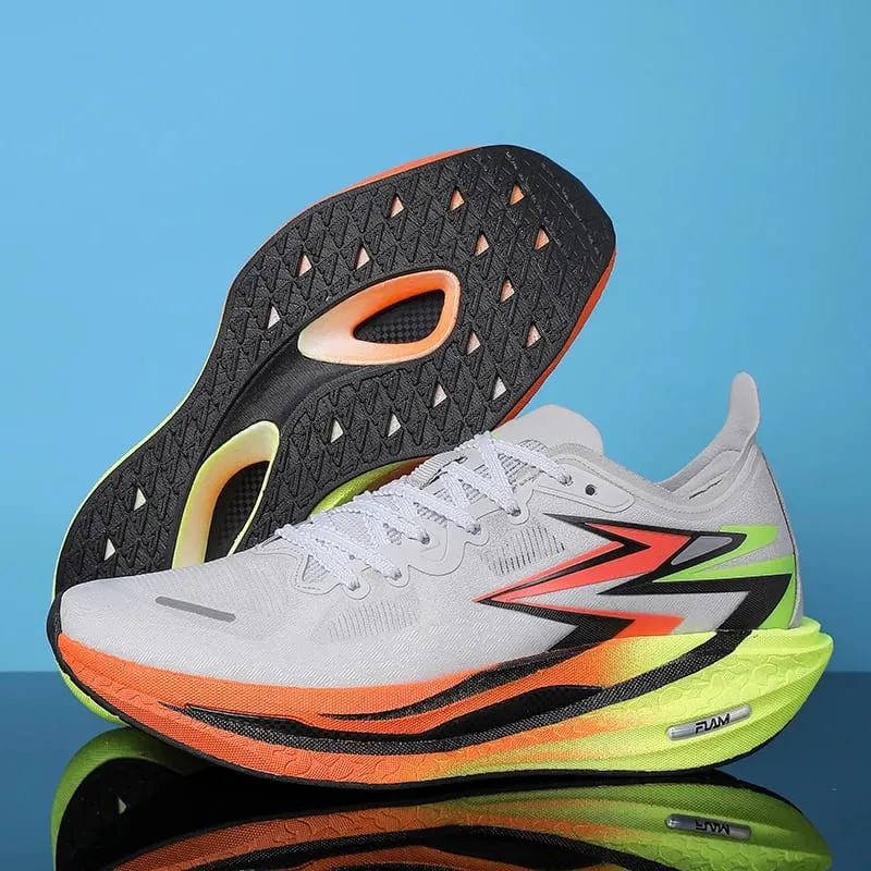 Men Running Shoes Nonskid Sneakers Board Marathon Athletic Sports Breathable Speciality Women's Comfortable Carbon Lightweight