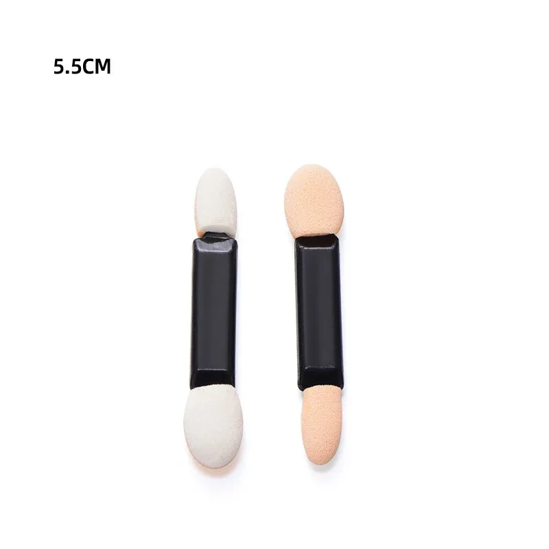 20PCS Disposable Dual Sides Eye Shadow Sponge Applicators with Different Length Shape Eyeshadow Brushes Makeup Applicator