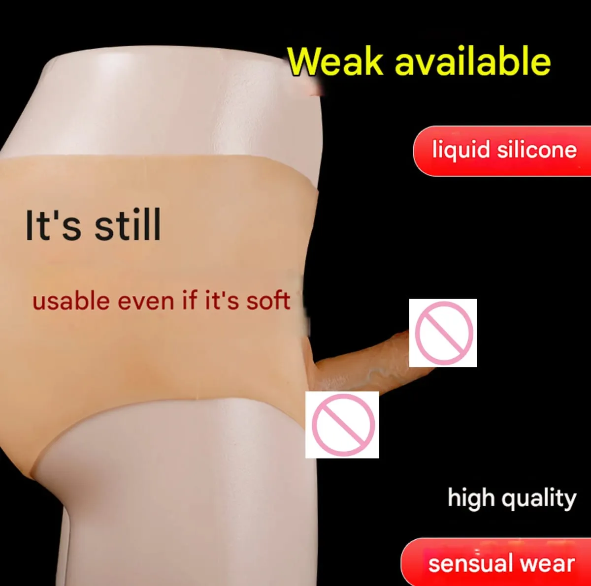 Realistische Hohlgefühl-Silikon-Haut-Dildo-Hose, weiche Penishülle für Paare, Strapon, Sexspielzeug, Schwanz, Männer, Gay18, Höschen, Lesben