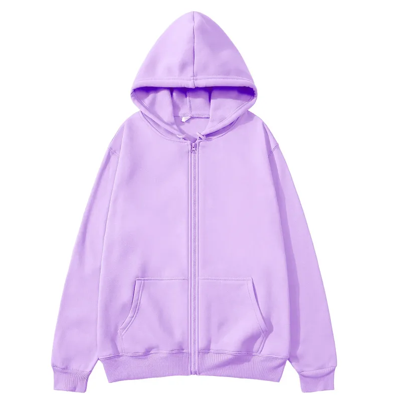 Women Fleece Zip Up Hoodies Running Sports Sweatshirts Fashion Female Classic Casual Zipper Jackets Y2k Hip Hop Streetwear