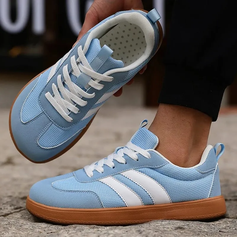 Men's Breathable Zero Drop Walking Shoes Fashion Casual Sneakers Non-Slip Running Shoes Back To School Training Shoes Unisex