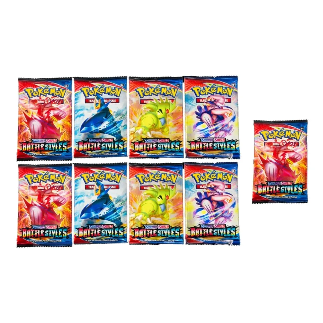 Pokémon TCG Sword & Shield Booster Box 360Pcs English Collectible Trading Cards Set Regalo ng Laruang Larong Anime para sa Mga Tagahanga ng Koleksyon ng Bata