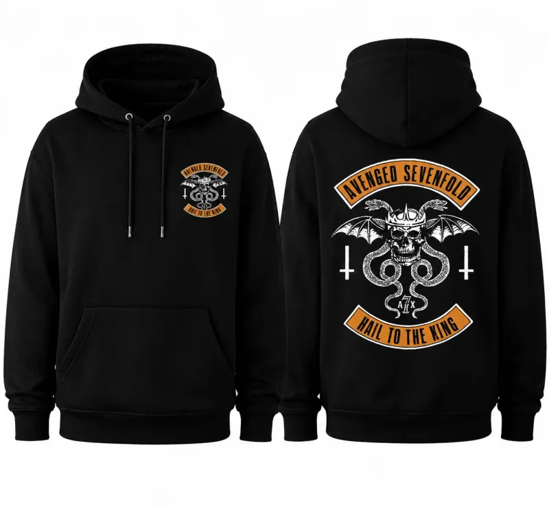 Avenged Sevenfold Pure Cotton Hoodies Men Women Fashion Casual Sportswear Streetwear Men's Sweatshirt Hoodie Harajuku One Piece