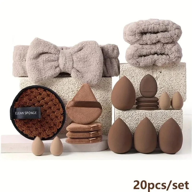 14Pcs Makeup Sponge Cosmetic Blender Beauty Egg Foundation Sponges Puff Powder Puffs Make Up Accessories Women Makeup Tools