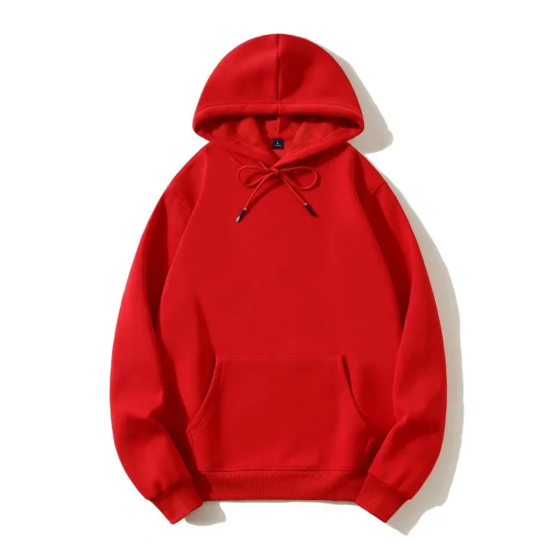 Fashion Print High-Quality Hoodie Custom Logo Personal Group Brand Embroidery Men and Women Thick 100 % Cotton Pullovers Fleece