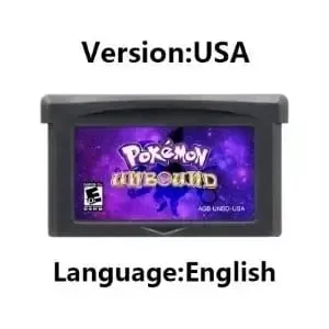Pokemon Series GBA Game Cartridge Sweet FireRed Rocket Unbound Radical Red Gaia Quetzal for GBA