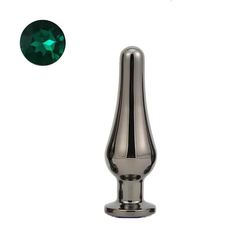 Gun Farbe Edelstahl Anal Plug Dildo Sex Spielzeug Produkte 3 Größen Butt Plug Für Frauen Sex Erwachsene Spiel Prostata massager — image 13