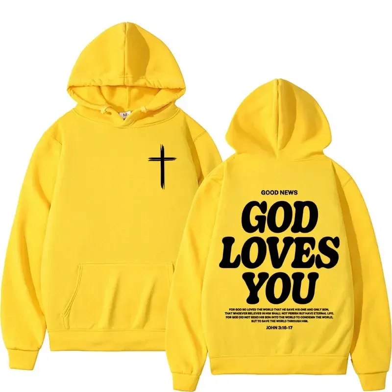 Unisex Y2K Harajuku Aesthetic Hoodie Bible Verse Print Vintage Streetwear Drawstring Hooded Sweatshirt For Men Women