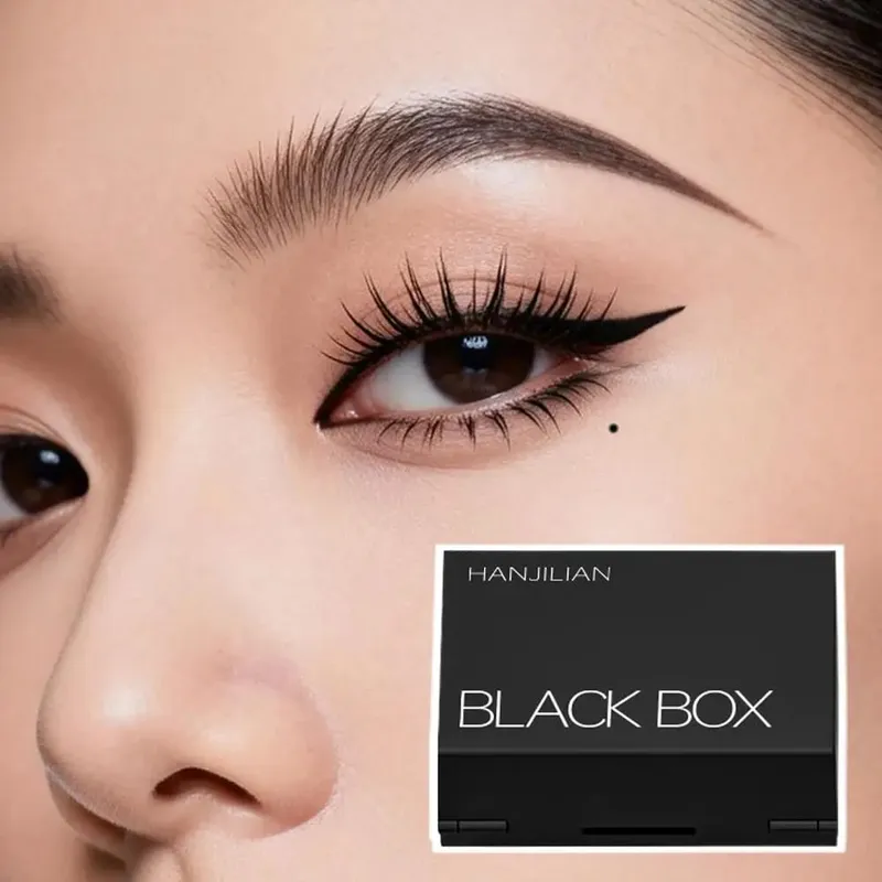3-σε-1 Lower Eyelash Stamp Eyeliner & Mole 3s Fast Long-resting φορητό σετ μακιγιάζ Εφαρμογή ματιών Αντιολισθητικό Φυσικό V3V2
