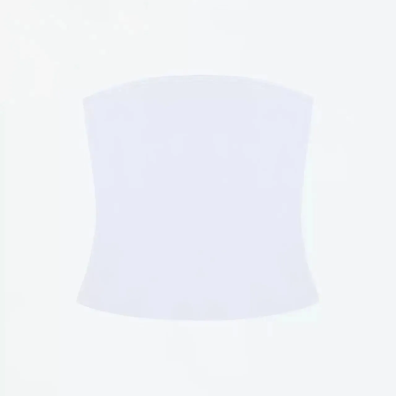Tank Celadon Green & Coffee Brown Bandeau Crop Top Minimalist Y2K High-Stretch Top