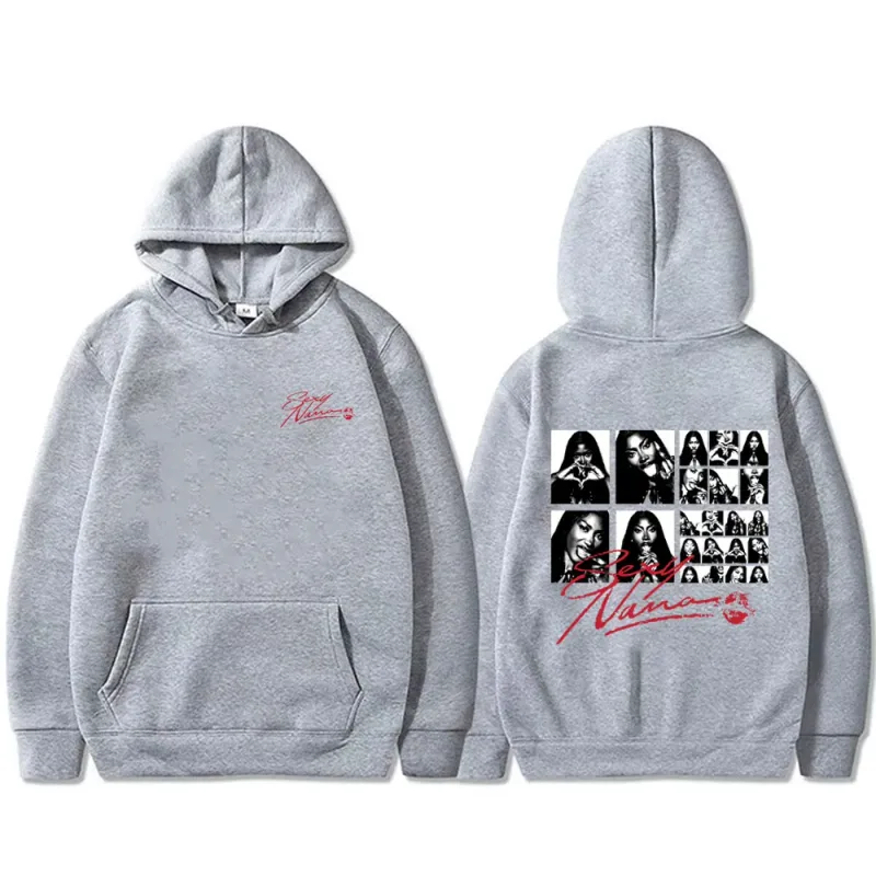 Rapper Aya Nakamura Sexy Nana Hoodie RnBoi My Eyes Only Flashback Sweatshirt Men Women Hip Hop Retro Oversized Pullover Hoodies