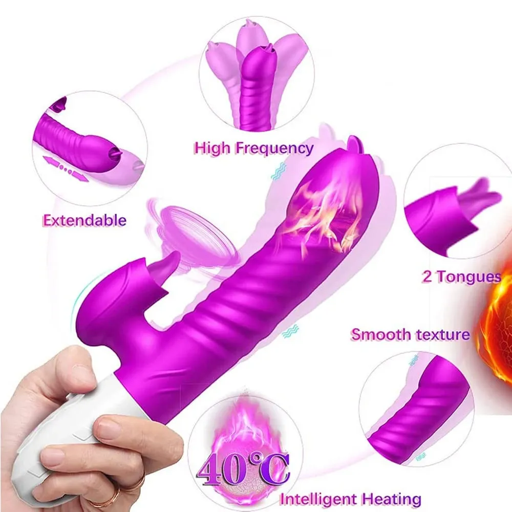 Schnelle Orgasmus Vibrator Dildo Für Frauen Lecken Heizung Vibratoren Klitoris G-Punkt Stimulator Vibro Weibliche Clit Sucker Erwachsene Sex spielzeug