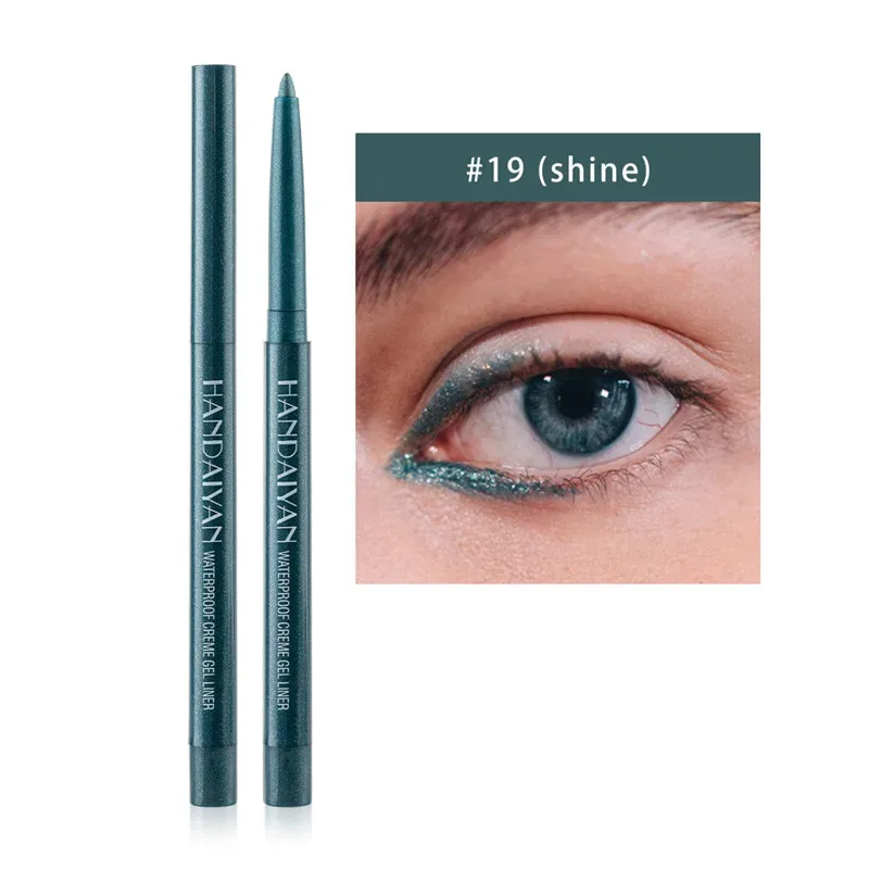 20 Colors Matte Eyeliner Waterproof Long Lasting Gel Liner Easy To Use Rotatable Eyeliner Colorful Eye Liner Eyes Makeup Tools