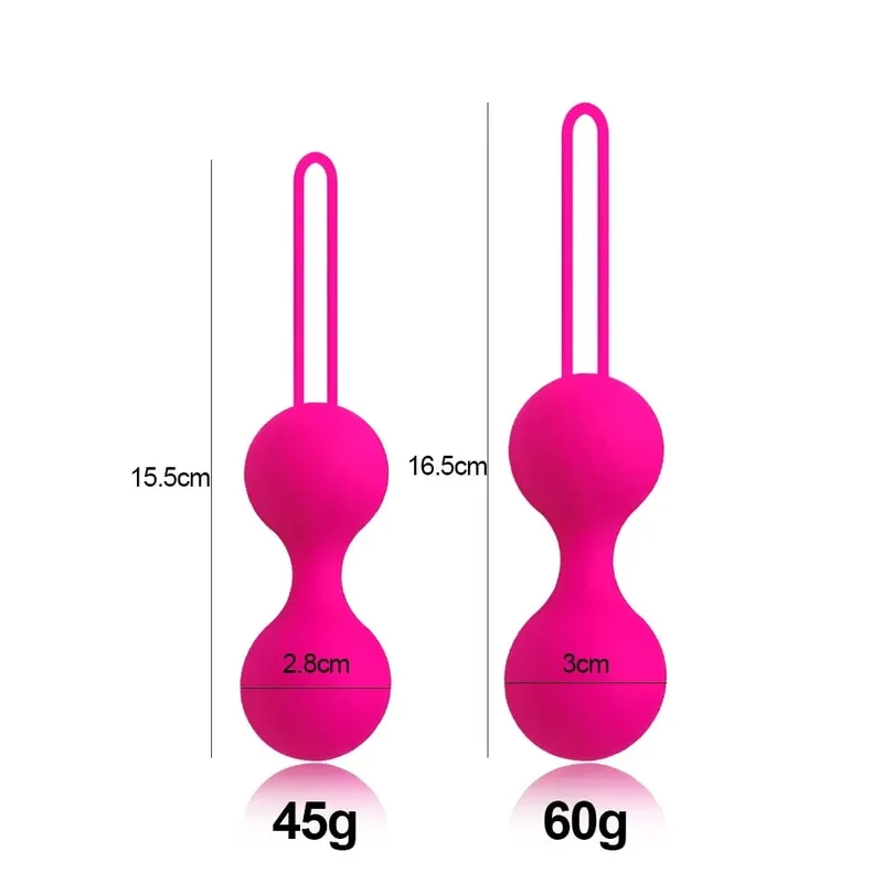 Silicone Smart Geisha Kegel Ball Beads Vaginal Ball Sex Toys for Women Simulator Vagina Chinese Ben Wa Ball Tightening Exerciser