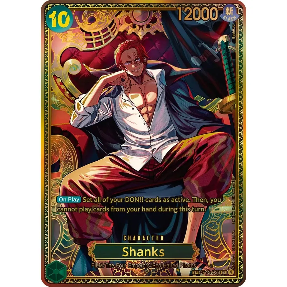 Collection Cards Monkey D. Luffy EB04-061 OPCG EN Shining Creativity Rare Holographic Embossed Textured Foil Card