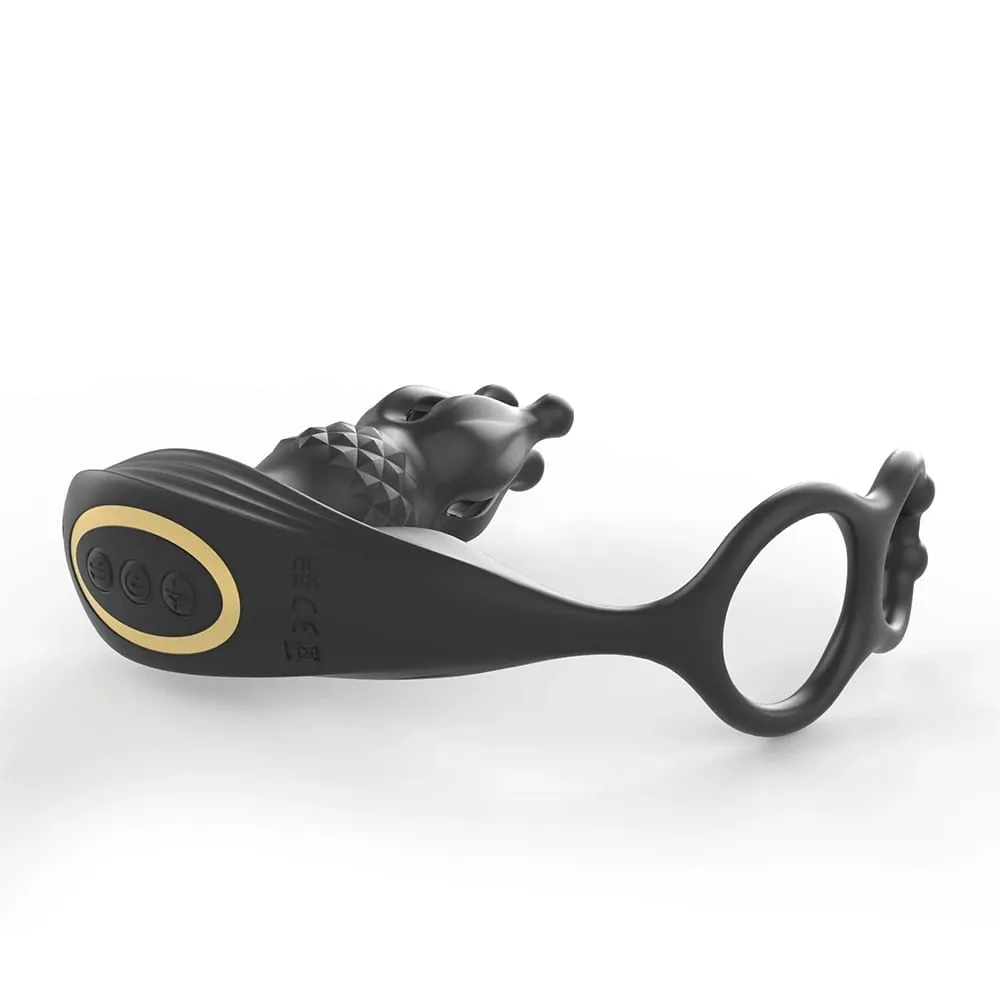 Prostate Massager Anal Vibrator Male Sex Toys for Men Anal Plug 9 Tension Shock Flapping Thrusting Vibrating Butt Plug Dildo 18+