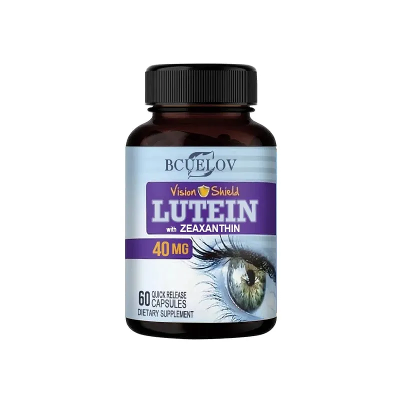 Lutein Eye Care-with Bilberry Extract and Zeaxanthin Supports Eye Health Promotes Healthy Vision and Maintains Macular Health
