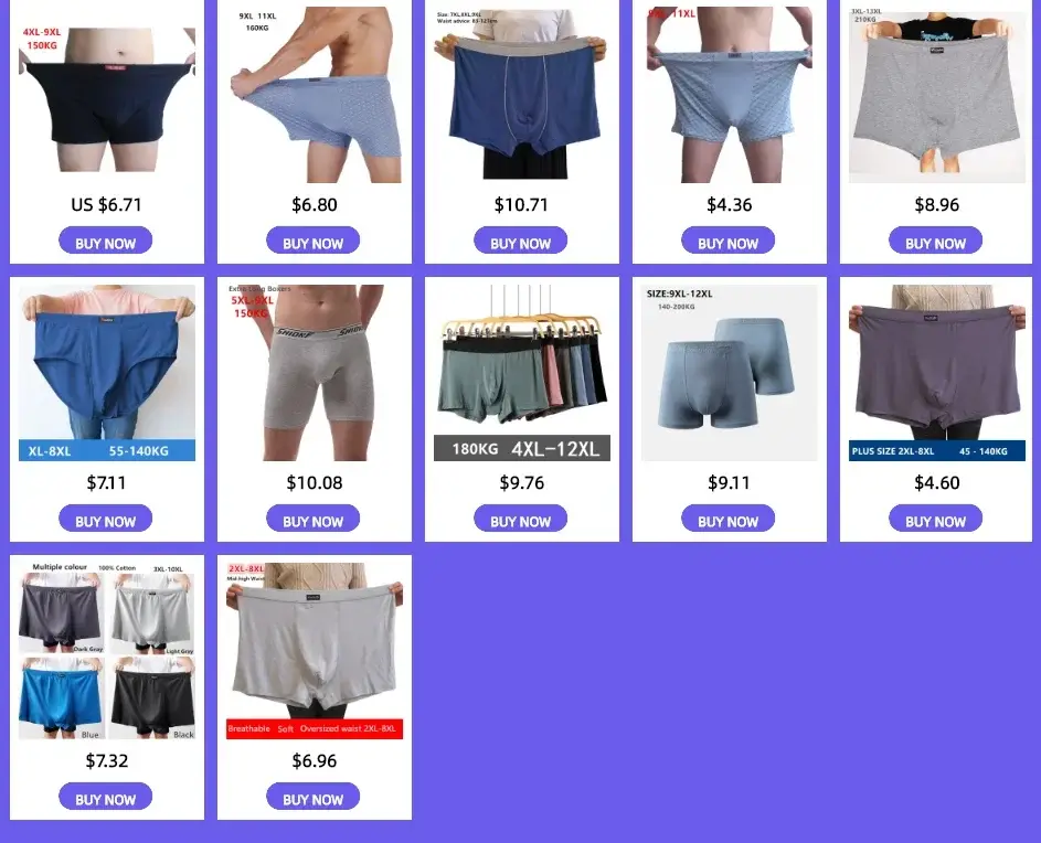 Boxers macios de fibra de bambu homem 140kg plus size 8xl 7xl 6xl boxershorts masculinos cuecas de grandes dimensões respirável calcinha sólida