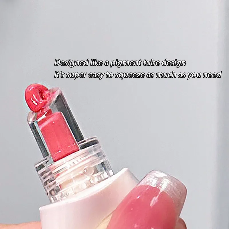 Jelly Lip Gloss μακράς διαρκείας Mirror Water Lip Glaze Έγχρωμο ενυδατικό κραγιόν Κρυστάλλινο λαμπερό κραγιόν με λαμπερή απόχρωση χειλιών Κορεάτικο μακιγιάζ φροντίδας χειλιών
