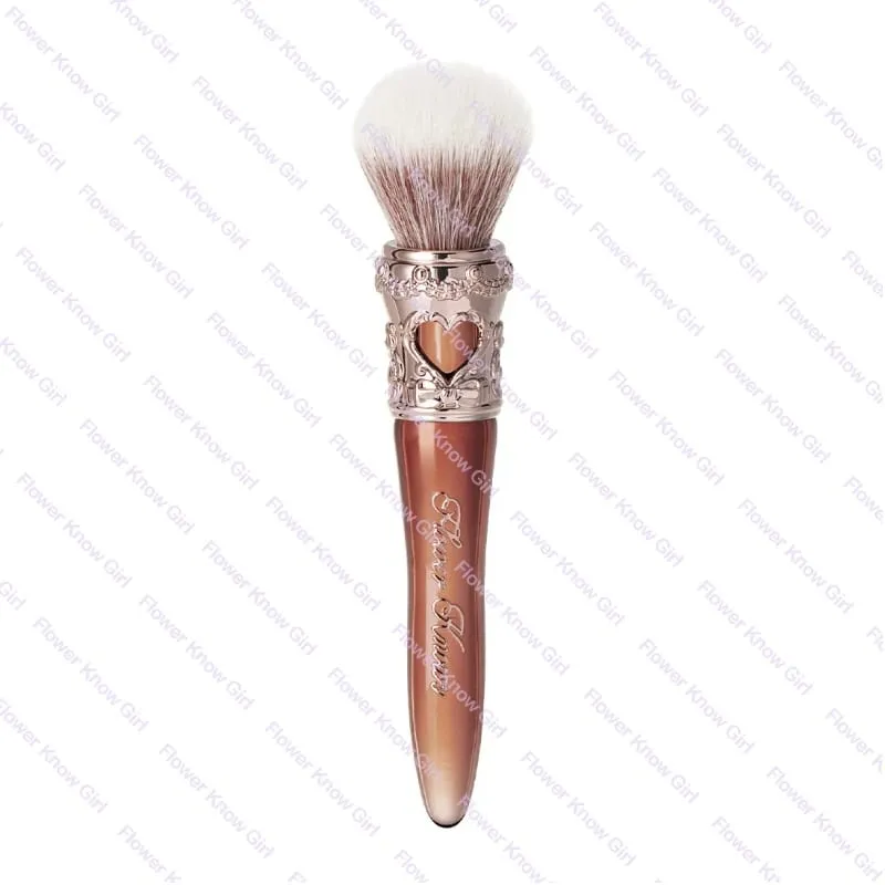 Flower Knows The Sweetie Bear Rounded Blush Brush Loose Powder Makeup Brushes
