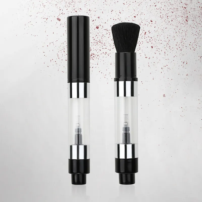 Multi-functional Push-on Spray Powder Brush Refillable Powder Brush Cosmetic Powder Brushes Foundation Blush Brush Makeup Tools
