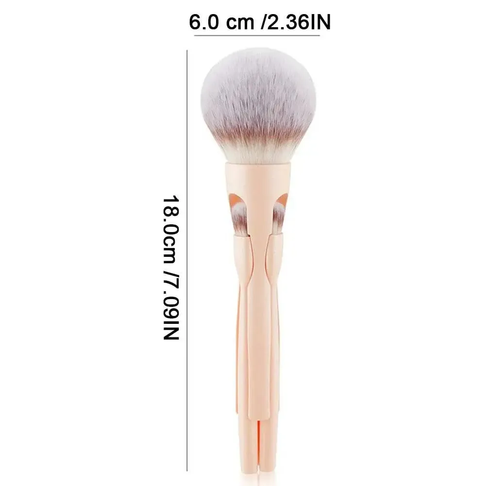NY Makeup Powder børste med øjenskygge børste børster 4 i 1 alt-i-én magnetisk sammenlåsende pulver Blush Brush Makeup Tools