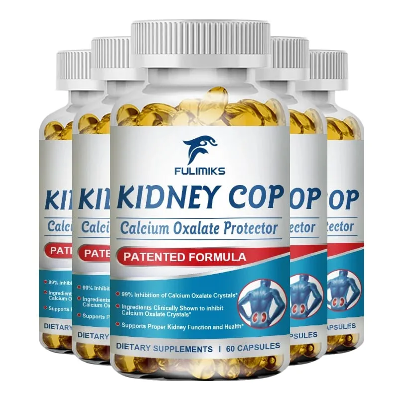 Premium Kidney Support Supplement with Magnesium Citrate & Banana Stem Promotes Kidney Detox & Bladder Health for Adults